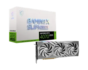 GeForce RTX 4070 SUPER 12G GAMING X SLIM WHITE
